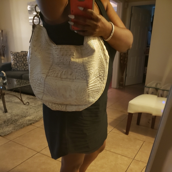 Cream brahmin handbag - Picture 3 of 5